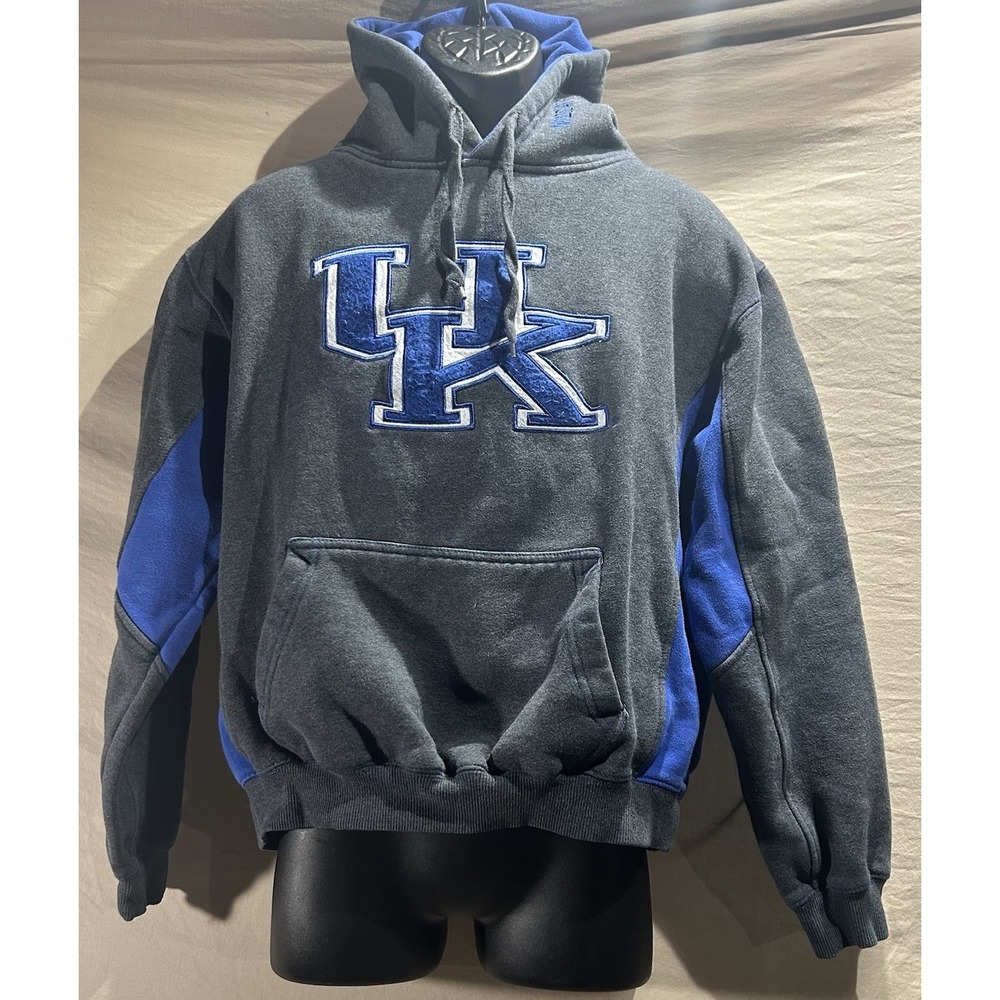 Colosseum Kentucky Wildcats Pullover Hoodie Men Large UK Embroidered Sweatshirt